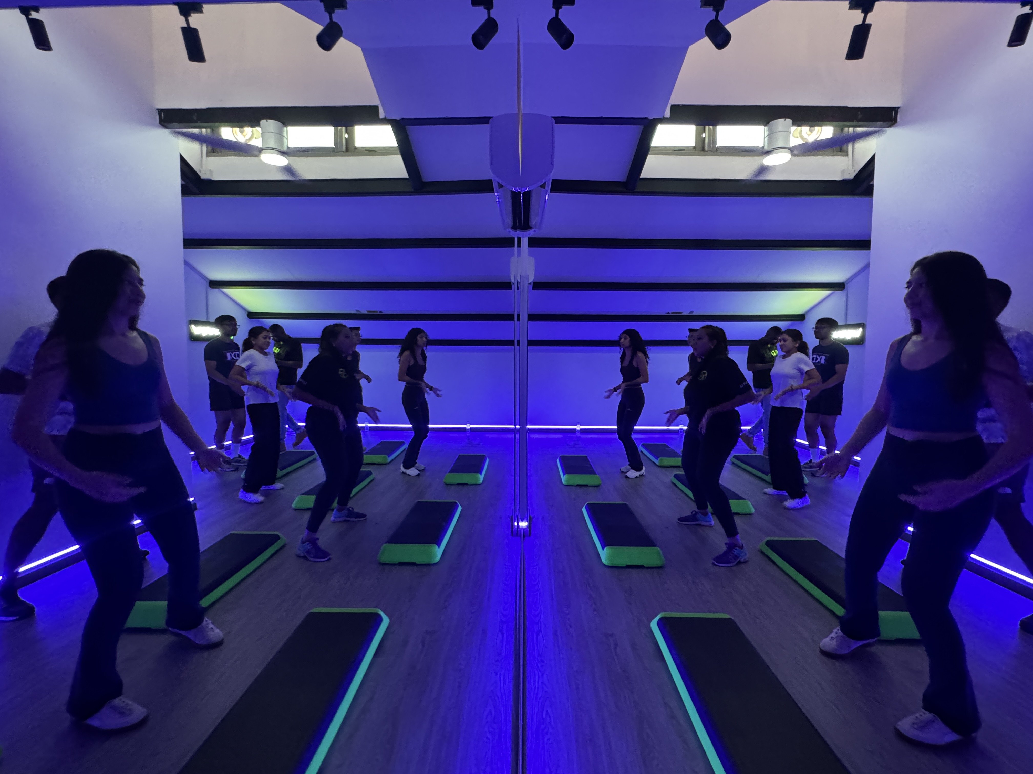 Dance fitness session